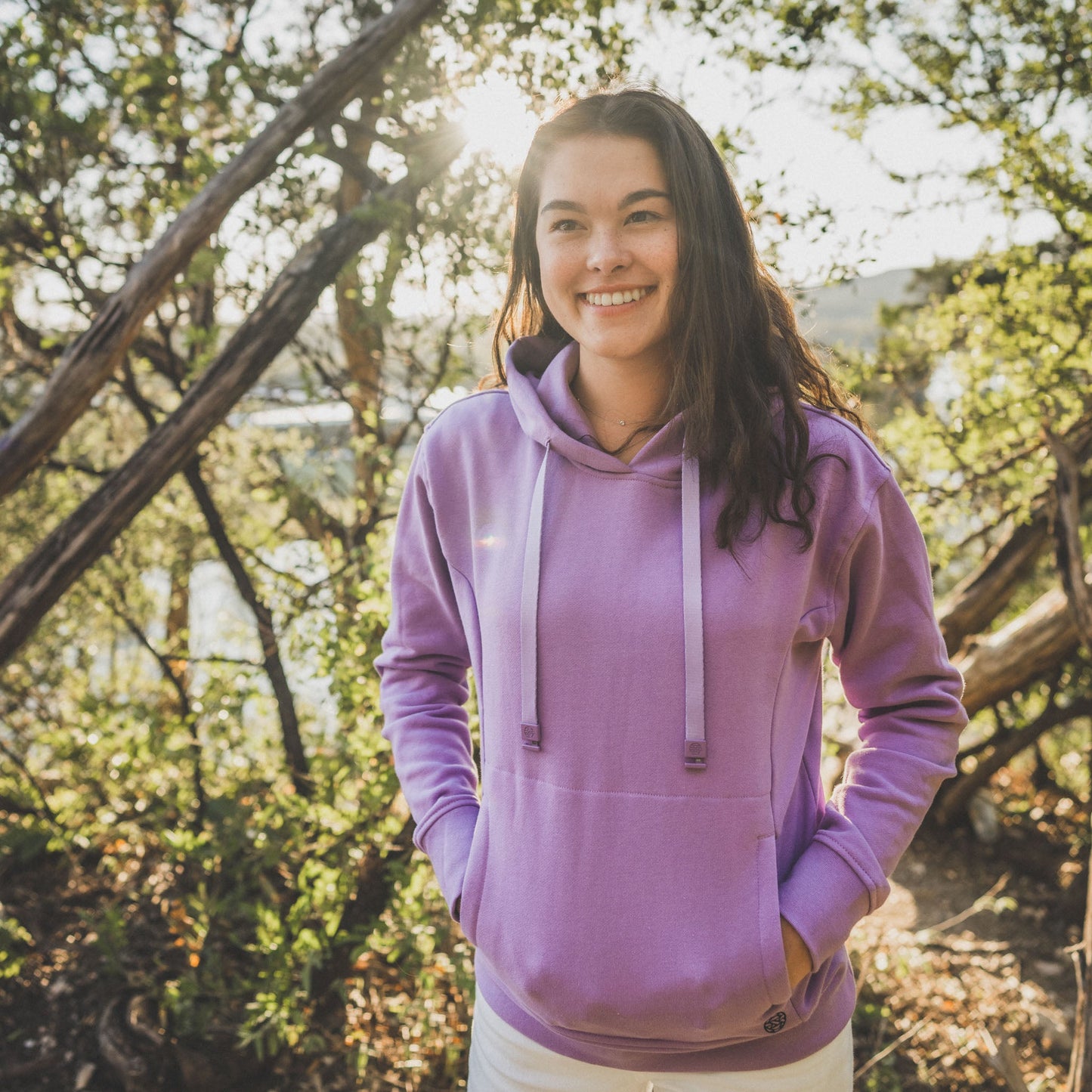 Orchid Purple Imperial Pullover Hoodie