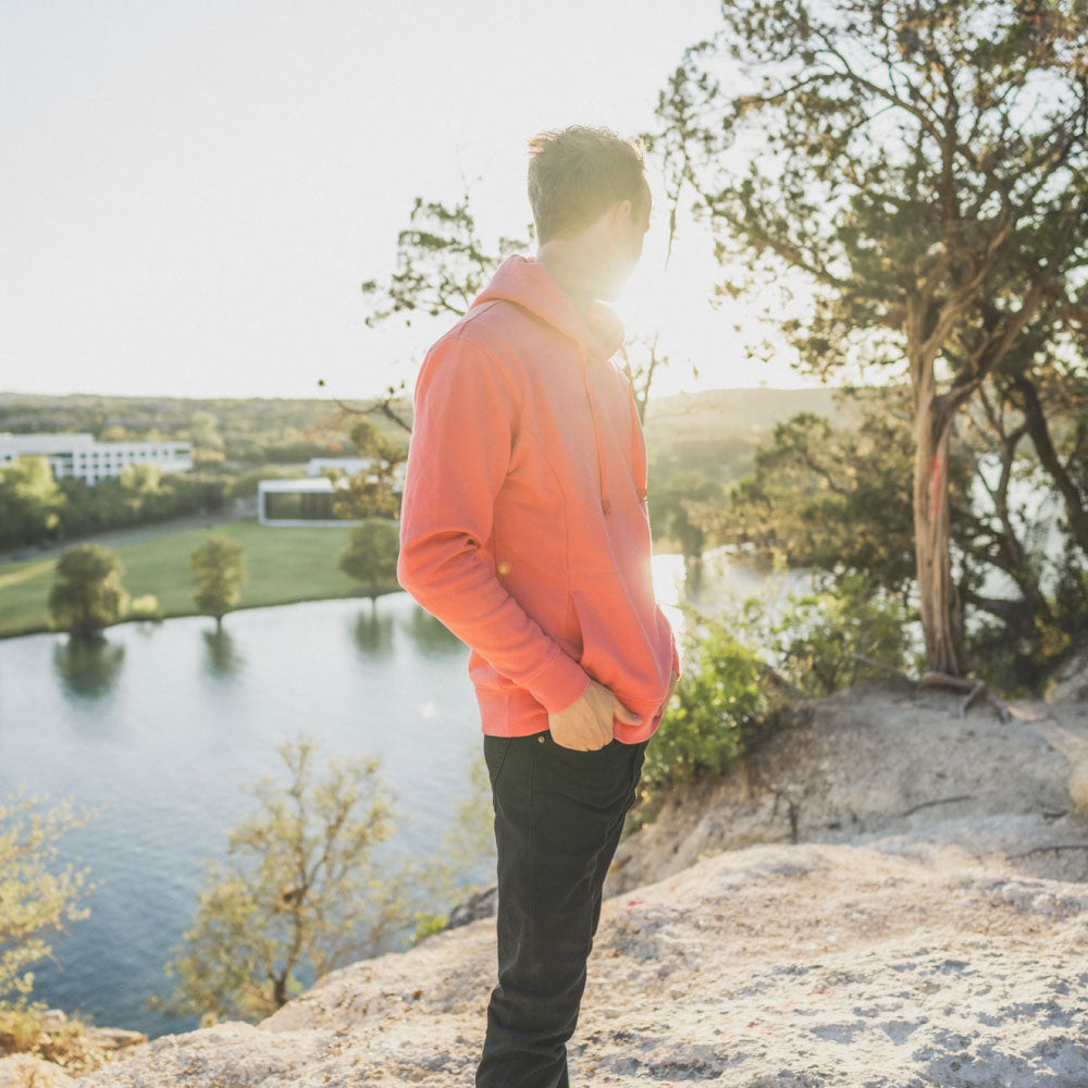 Sunset Red StringSwap Pullover Hoodie